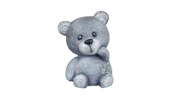 Teddybär Kleine Figur Grau